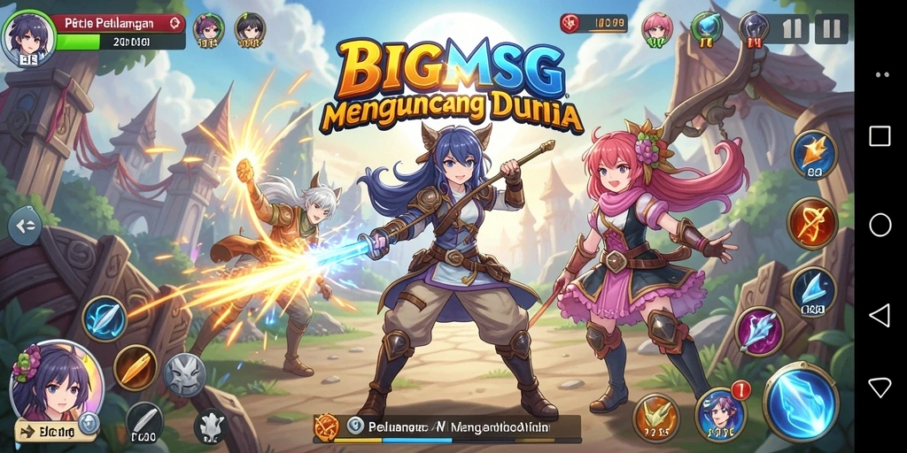 Gameplay seru dengan karakter anime ikonik yang menakjubkan.