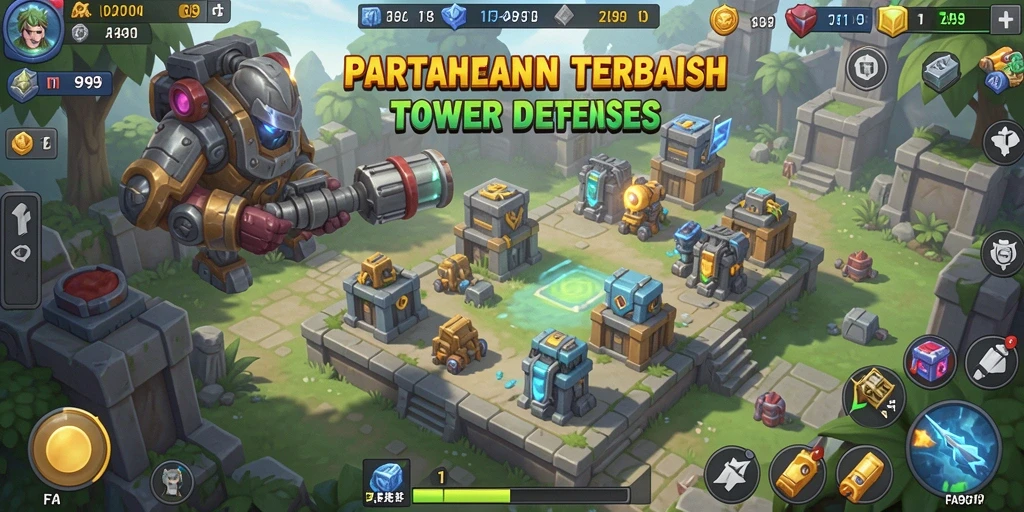 Gameplay seru dari FA99 dalam kategori Tower Defense yang menantang.