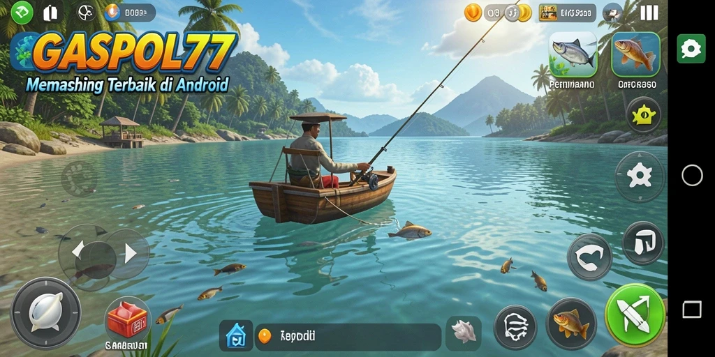 Gameplay menarik dalam <strong>GASPOL77</strong> yang menampilkan momen memancing seru.
