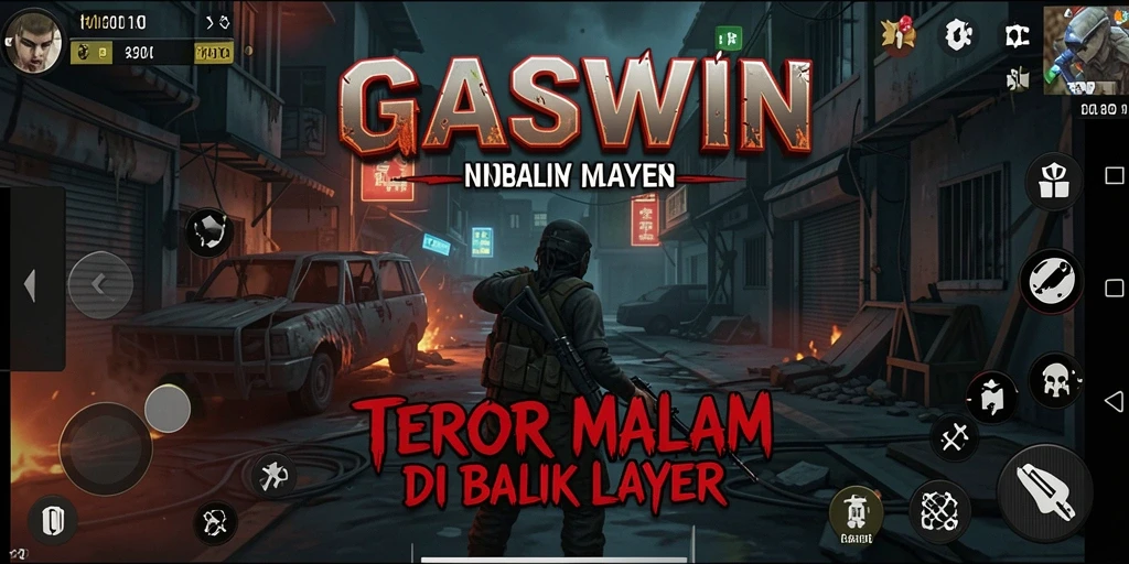GAMBAR: Gameplay menegangkan dalam GASWIN yang penuh kengerian.