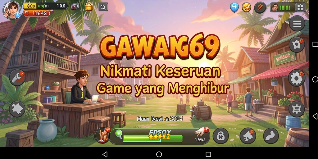 Tampilan gameplay GAWANG69 yang menarik dan menawan.