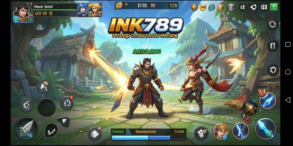 Tampilan menarik dari gameplay INK789 yang penuh strategi dan aksi.