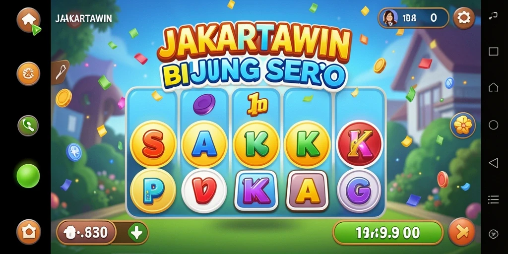 Tampilan gameplay Bingo JAKARTAWIN yang menarik dan interaktif.