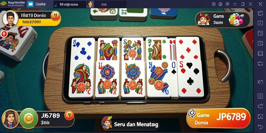 Tampilan gameplay seru dalam JP6789 dengan teman-teman.