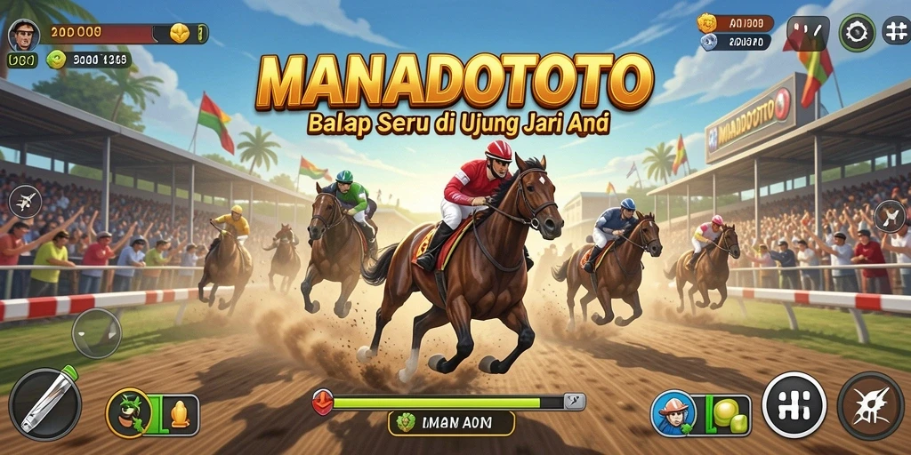 Gameplay menarik dalam balapan seru MANADOTOTO.