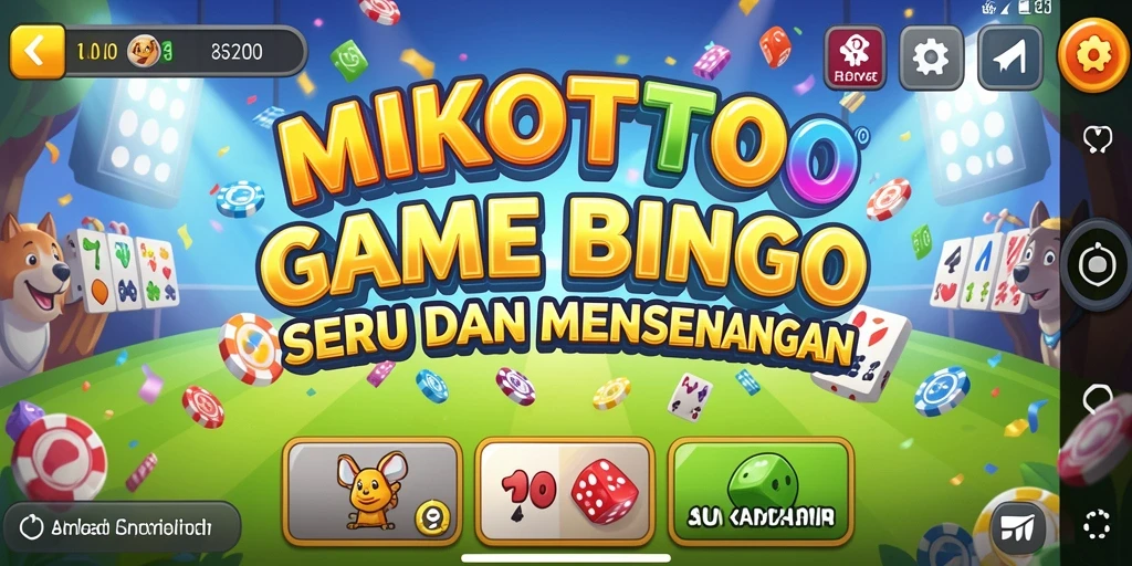 Tampilan gameplay Bingo yang mengasyikkan di MIKOTOTO.
