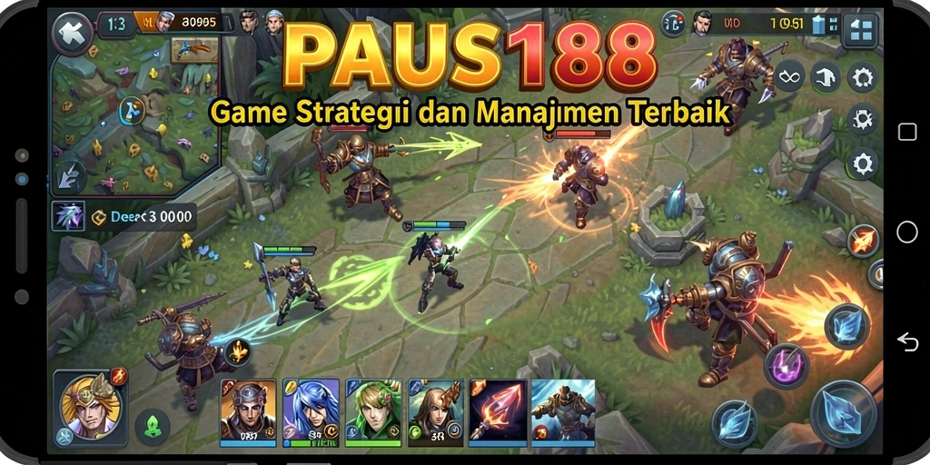 Tampilan gameplay PAUS188 menunjukkan strategi yang mendalam dan grafis yang menarik.