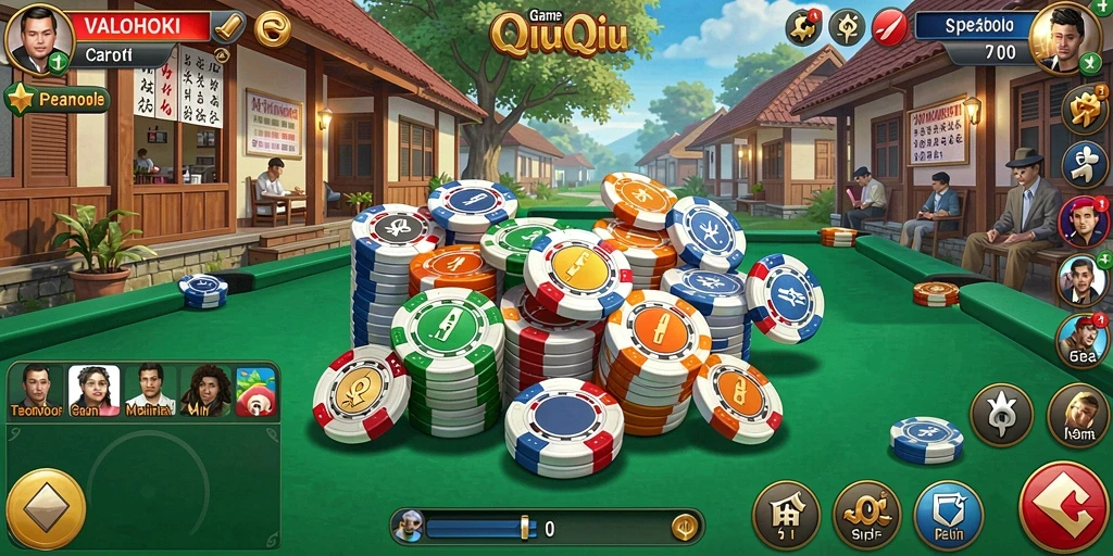 Tampilan gameplay seru di VALOHOKI dengan suasana kompetitif.